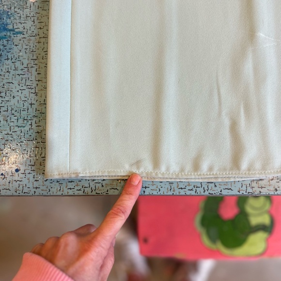 Pastel Seagreen Halston Gown - Picture 11 of 15